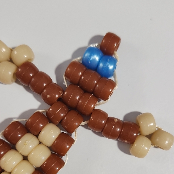 Beaded Lizard Keychain - Picture 4 of 4